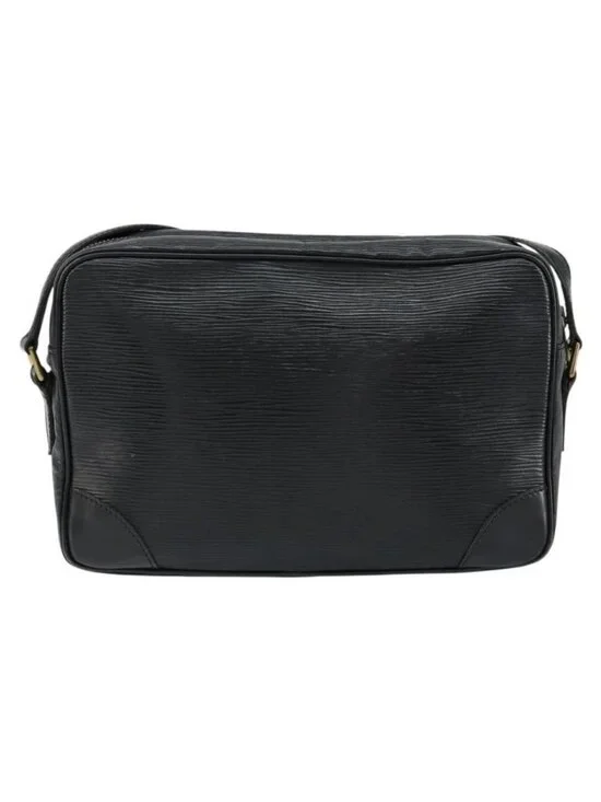 Authentic LOUIS VUITTON Epi Trocadero 27 Shoulder Bag Black M52312 LV - Picture 9 of 16